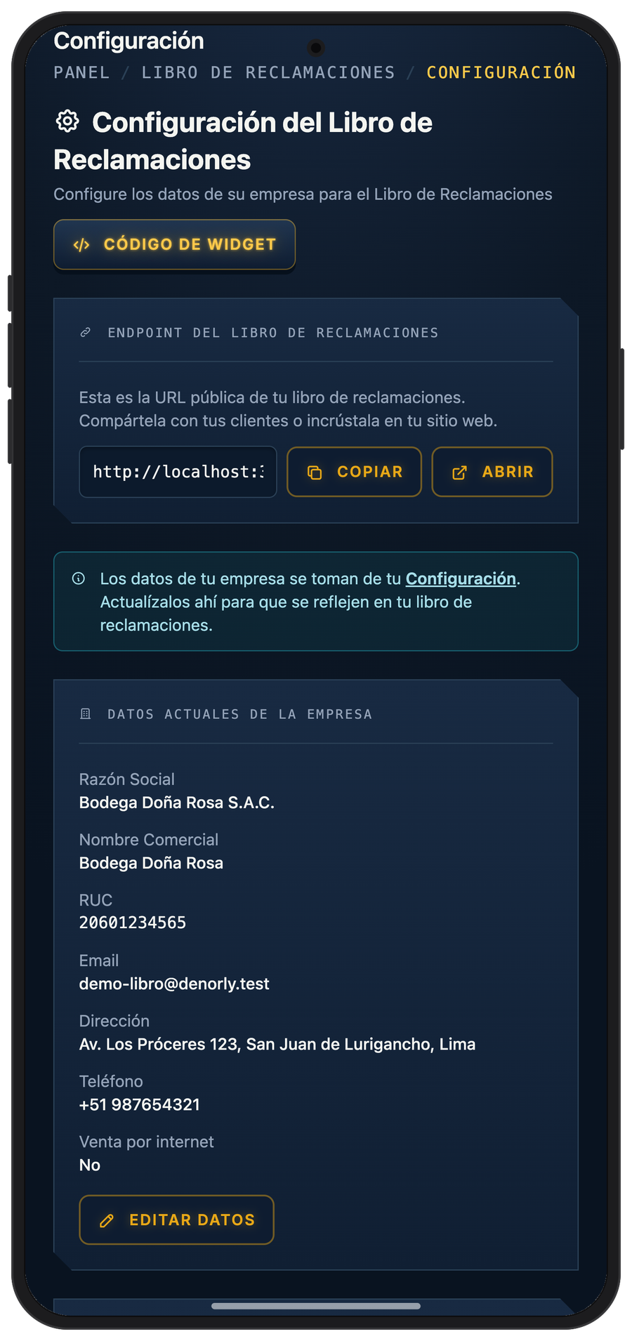Ingresa tu RUC o tu DNI